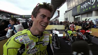 Le Mans 2011 - 125cc - Race - Interview - Nicolas Terol