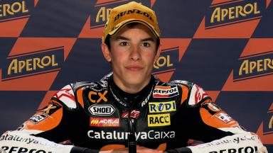 Catalunya 2011 - Moto2 - Race - Interview - Marc Marquez