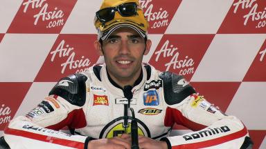 Silverstone 2011 - Moto2 - Race - Interview - Michele Pirro