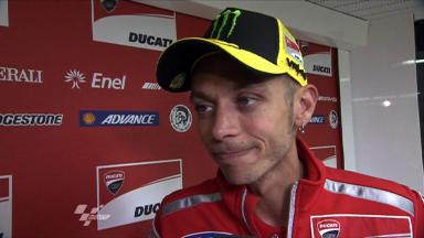 Electrical problems thwart session one for Rossi
