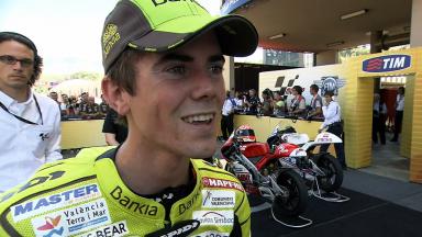 Mugello 2011 - 125cc - Race - Interview - Nicolas Terol