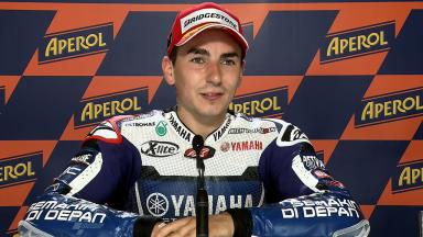 Misano 2011 - MotoGP - QP - Interview - Jorge Lorenzo