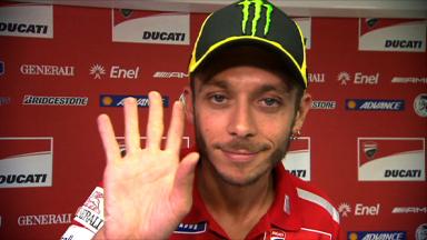 Aragón 2011 - MotoGP - FP2 - Interview - Valentino Rossi