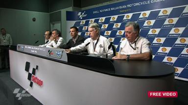 Race Direction press conference: Marco Simoncelli