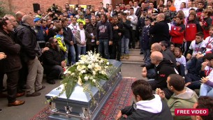 Marco Simoncelli´s Funeral