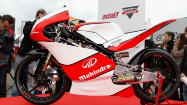 The 2012 Mahindra MGP30 Moto3 bike