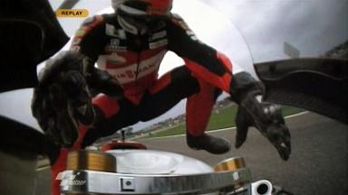 Valencia 2011 - Moto2 - Race - Action - Stefan Bradl - Crash