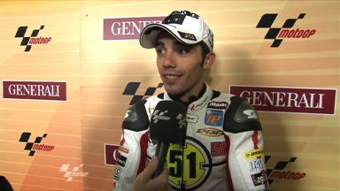 Pirro on emotional first Moto2 win