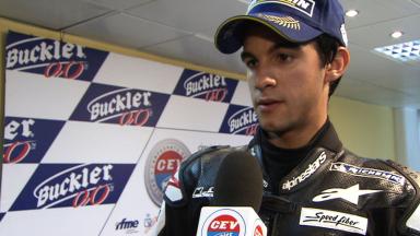2011 - CEV Buckler - Round 6 - Valencia - Interview - Moto2 - Isaac Viñales