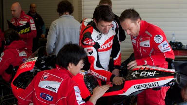 Carlos Checa, Ducati Test Team, Jerez MotoGP Test