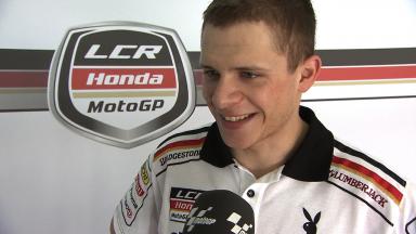 2012 MotoGP - Sepang Test 1 - Day 3 - Interview - Stefan Bradl