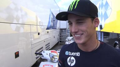 2012 - Moto2 - Jerez Test - Day 3 - Interview - Pol Espargaró