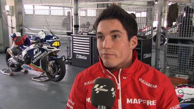 2012 - MotoGP - Aragón Test - Day 1 - Interview - Aleix Espargaró