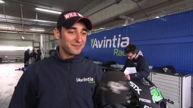 2012 - MotoGP - Aragón Test - Day 1 - Interview - Iván Silva