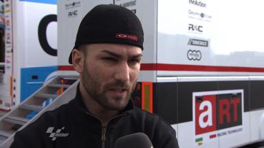 2012 - MotoGP - Jerez Test - Day 3 - Interview - Mattia Pasini
