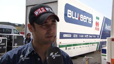 2012 - MotoGP - Jerez Test - Day 3 - Interview - Ivan Silva