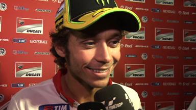 Qatar 2012 - MotoGP - QP - Interview - Valentino Rossi