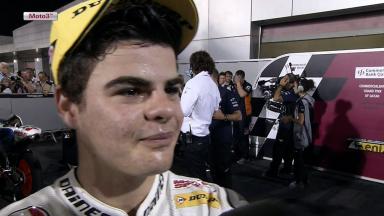 Qatar 2012 - Moto3 - Race - Interview - Romano Fenati