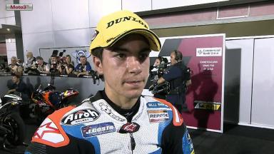 Qatar 2012 - Moto3 - Race - Interview - Maverick Viñales