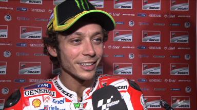 Qatar 2012 - MotoGP - Race - Interview - Valentino Rossi