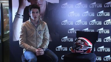 Márquez launches new partnership with Lotus