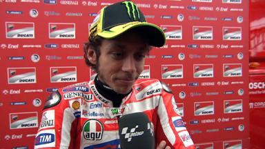 Rossi satisfied after seventh position