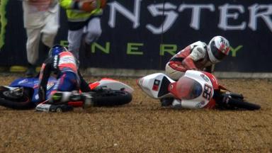 Le Mans 2012 - Moto3 - Race - Action - Danny Webb - Crash