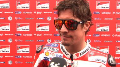 Hayden expects a hard race tomorrow