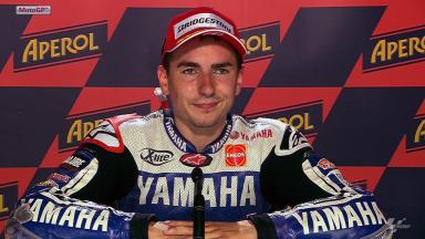 Catalunya 2012 - MotoGP - QP - Interview - Jorge Lorenzo
