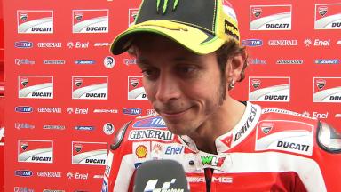 Rossi confident of race pace