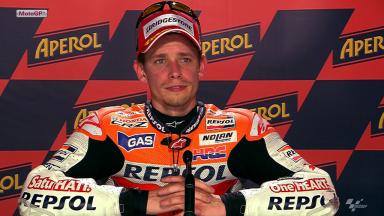 Catalunya 2012 - MotoGP - QP - Interview - Casey Stoner