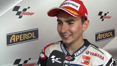 Lorenzo wants to improve front end feeling
