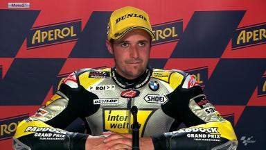 Catalunya 2012 - Moto2 - QP - Interview - Thomas Luthi