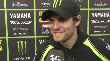 Surging Crutchlow grits his teeth
