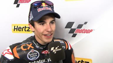 Márquez happy after difficult weekend