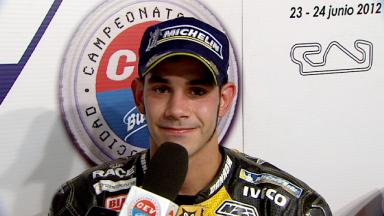 2012 - CEV - Catalunya - Moto2 - Interview - Jordi Torres