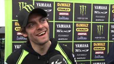 Crutchlow satisfied with today's result