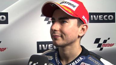 Lorenzo left to race for points