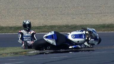 Motegi 2012 - MotoGP - QP - Action - Ben Spies - Crash