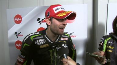 Small problem hampers Crutchlow’s pole charge
