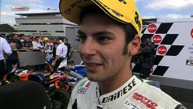 Motegi 2012 - Moto3 - RACE - Interview - Alessandro Tonucci