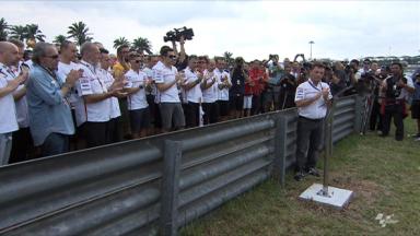 The paddock remembers Marco Simoncelli in moving tribute