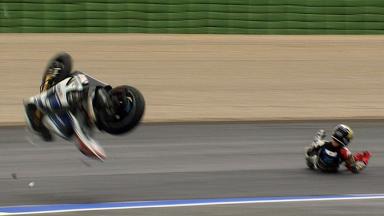 Valencia 2012 - MotoGP - RACE - Action - Jorge Lorenzo - Crash