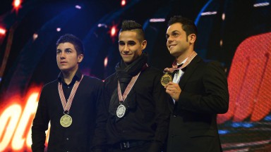 2012 FIM MotoGP Awards, Viñales, Salom, Cortese
