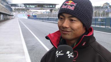 2012 - MotoGP - Jerez Test DAY 3 - Interview - Hiroshi Aoyama