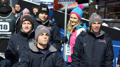 Sandro Cortese & Red Bull Team - Snow Mobile 2012