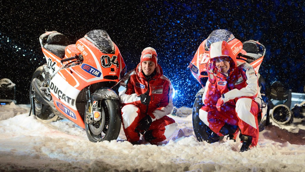Nicky Hayden, Andrea Dovizioso, Ducati Team, Wrooom 2013