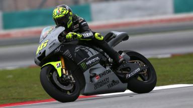 Midday highlights from the first day of testing at Sepang
