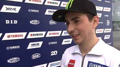 Lorenzo satisfied with initial M1 improvements