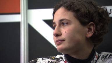 Nieto and Carrasco on her role as first female in Moto3